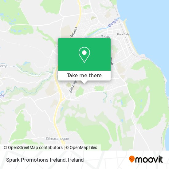 Spark Promotions Ireland map