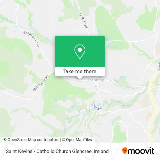 Saint Kevins - Catholic Church Glencree map