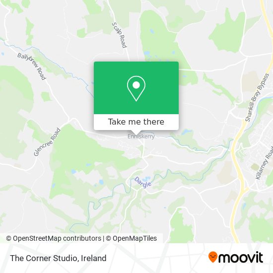 The Corner Studio map