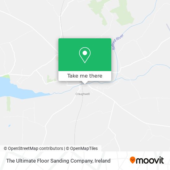 The Ultimate Floor Sanding Company map