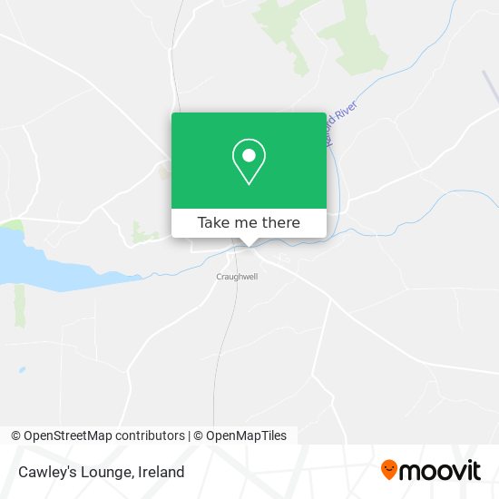 Cawley's Lounge map