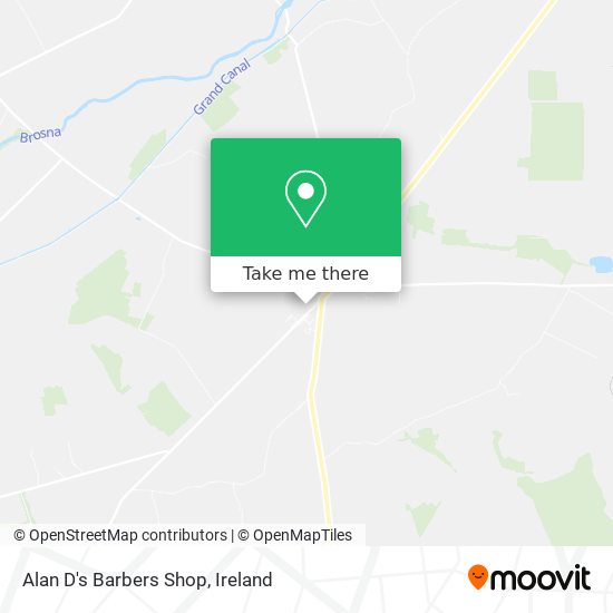 Alan D's Barbers Shop map