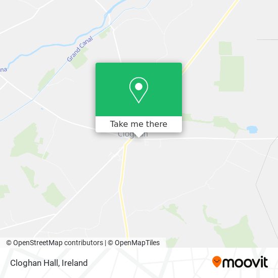 Cloghan Hall map
