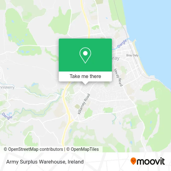 Army Surplus Warehouse map