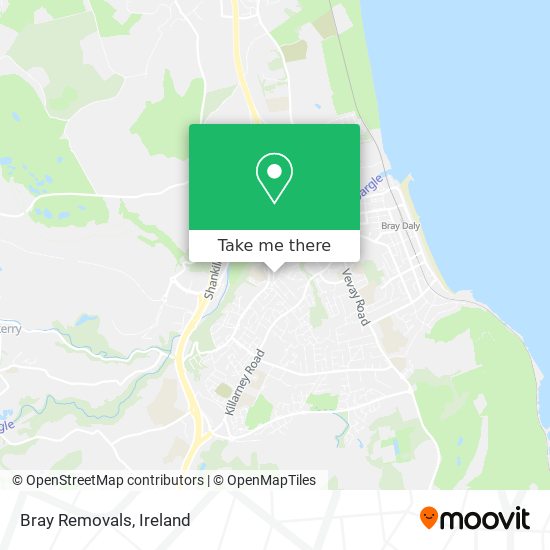Bray Removals map