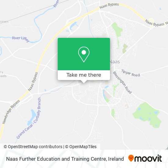 Naas Further Education and Training Centre map