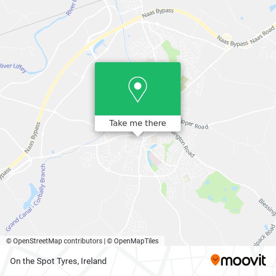 On the Spot Tyres map