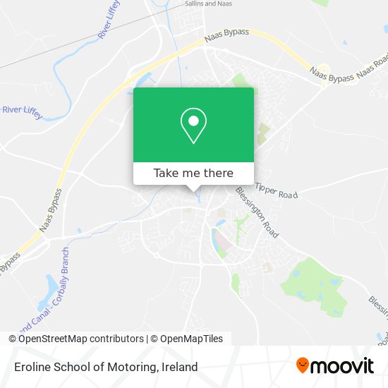 Eroline School of Motoring map