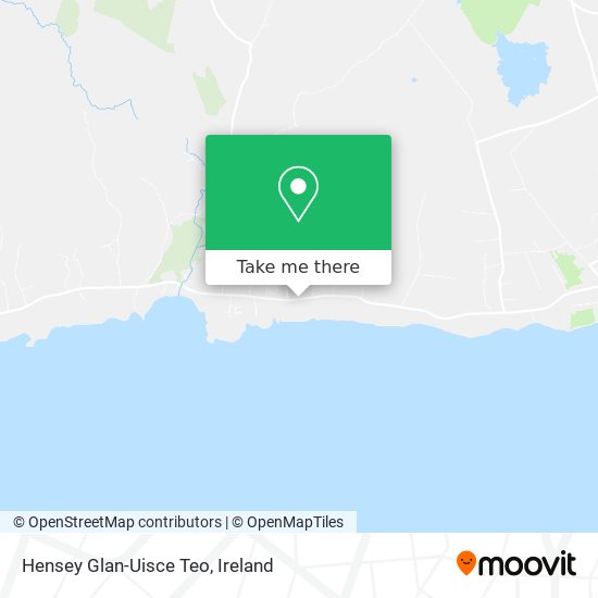 Hensey Glan-Uisce Teo map