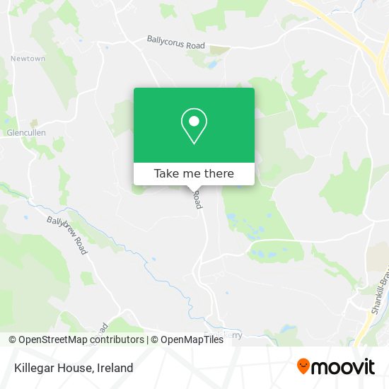 Killegar House map