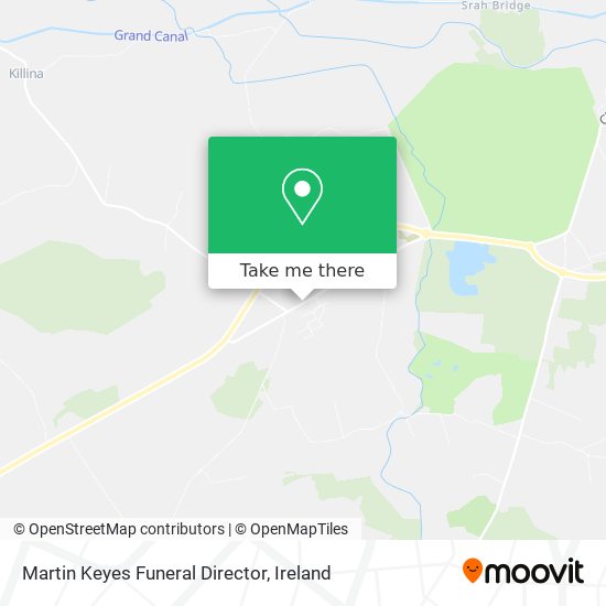 Martin Keyes Funeral Director map