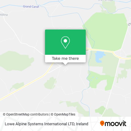 Lowe Alpine Systems International LTD map