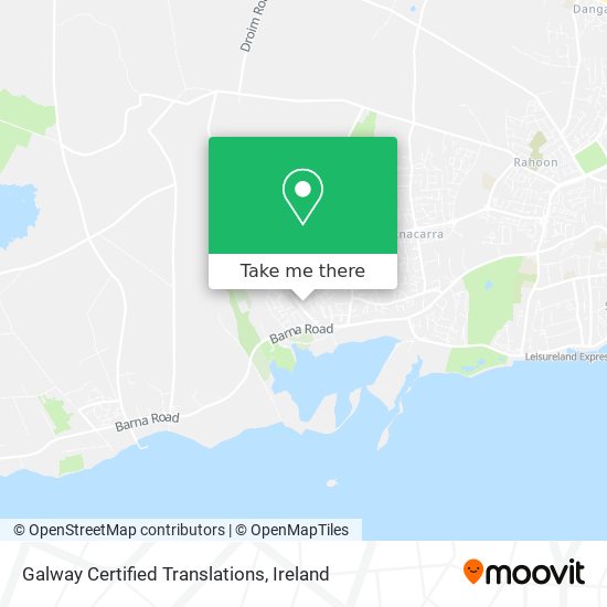 Galway Certified Translations map