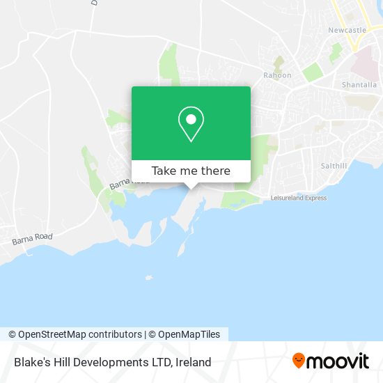 Blake's Hill Developments LTD map