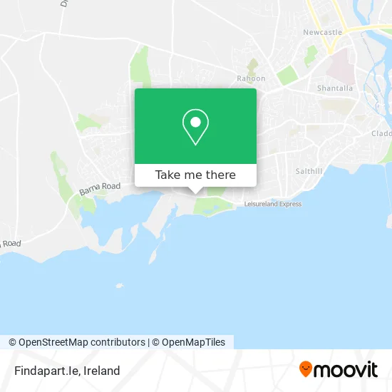 Findapart.Ie map
