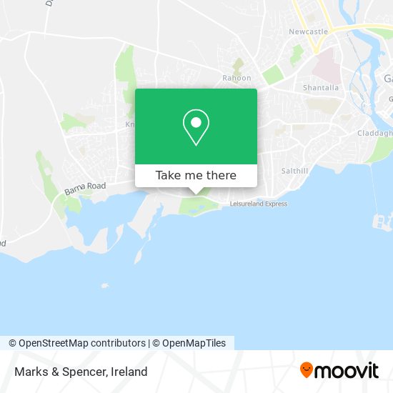 Marks & Spencer map