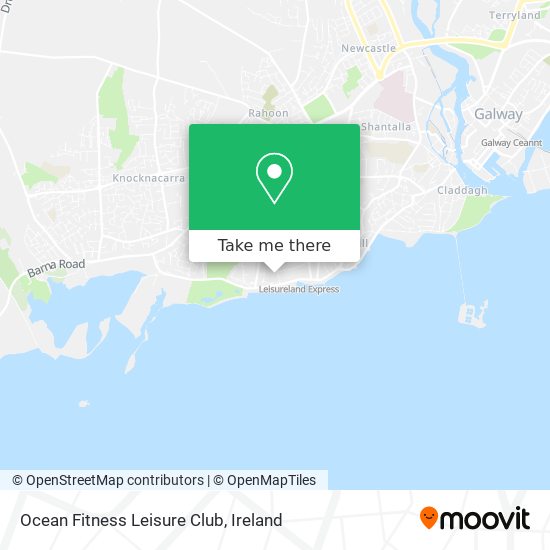 Ocean Fitness Leisure Club map