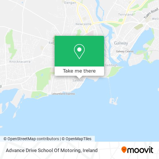 Advance Drive School Of Motoring map