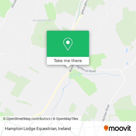 Hampton Lodge Equestrian map