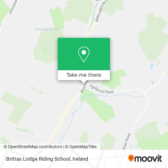 Brittas Lodge Riding School map