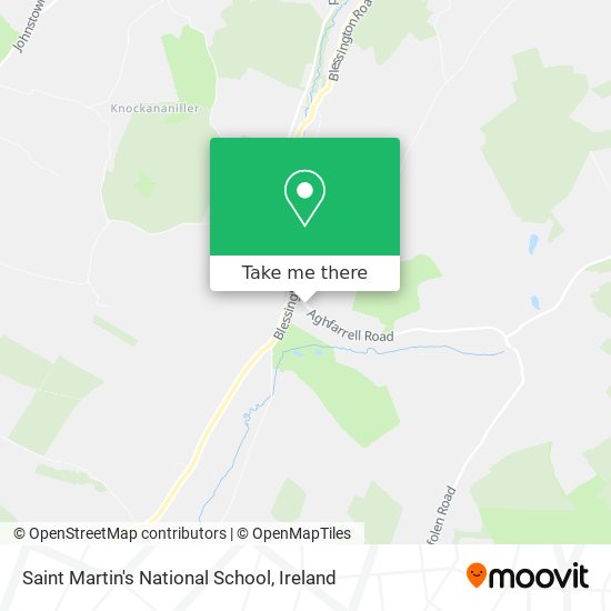 Saint Martin's National School map