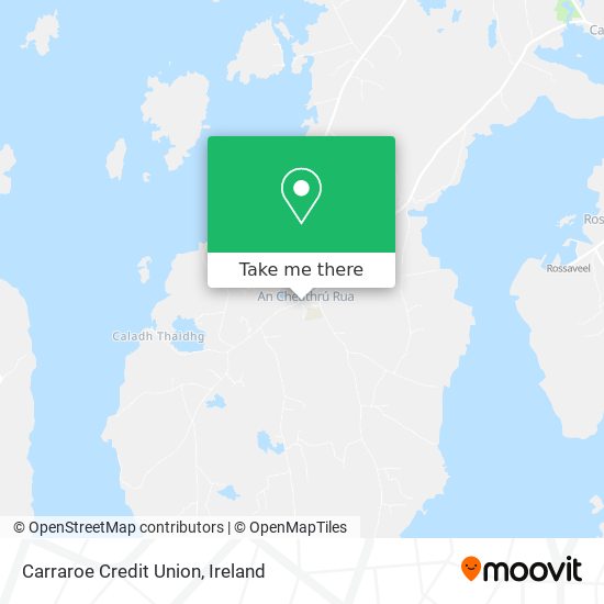 Carraroe Credit Union map