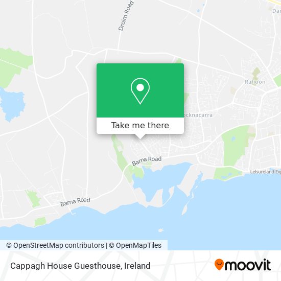 Cappagh House Guesthouse map