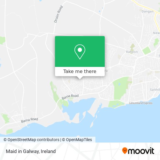 Maid in Galway map
