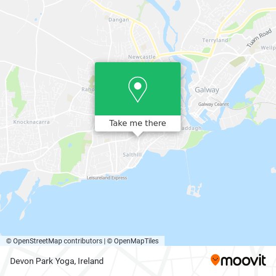 Devon Park Yoga map