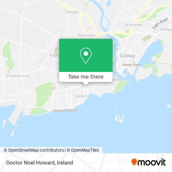 Doctor Noel Howard map