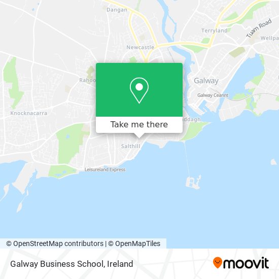 Galway Business School map