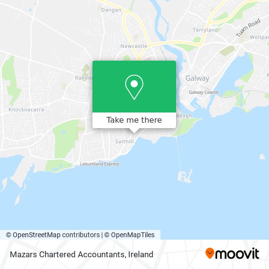 Mazars Chartered Accountants map