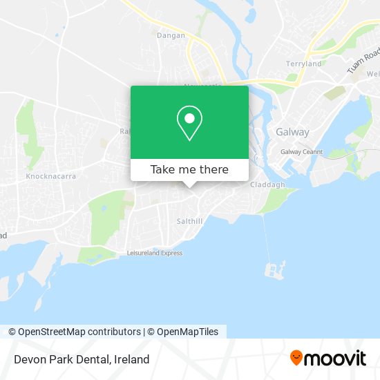 Devon Park Dental map