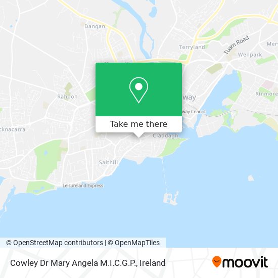 Cowley Dr Mary Angela M.I.C.G.P. map