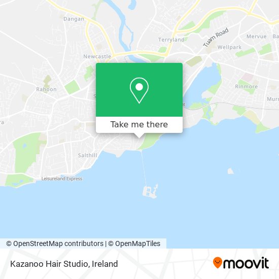 Kazanoo Hair Studio map