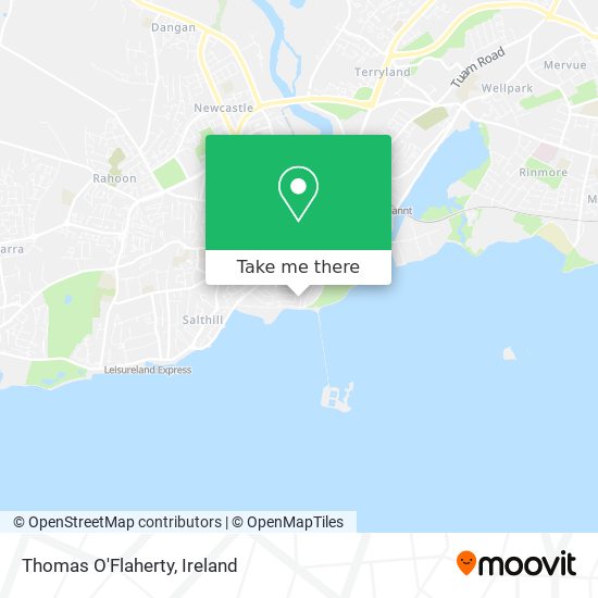 Thomas O'Flaherty map