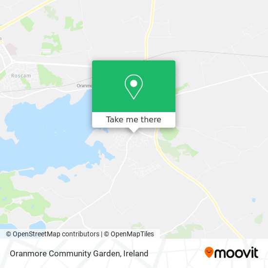 Oranmore Community Garden map