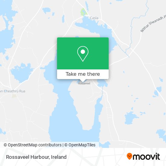 Rossaveel Harbour map