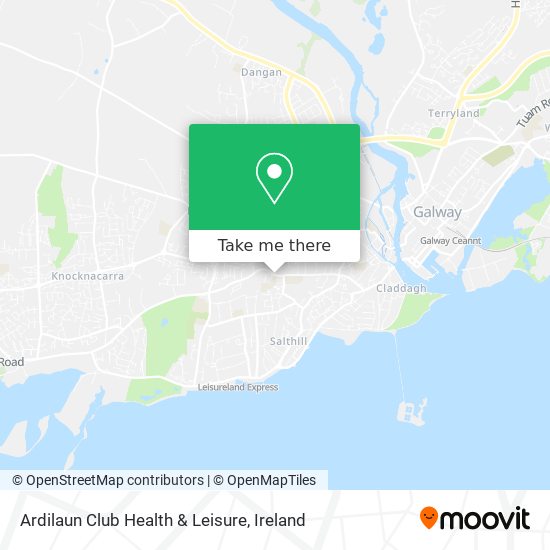 Ardilaun Club Health & Leisure map