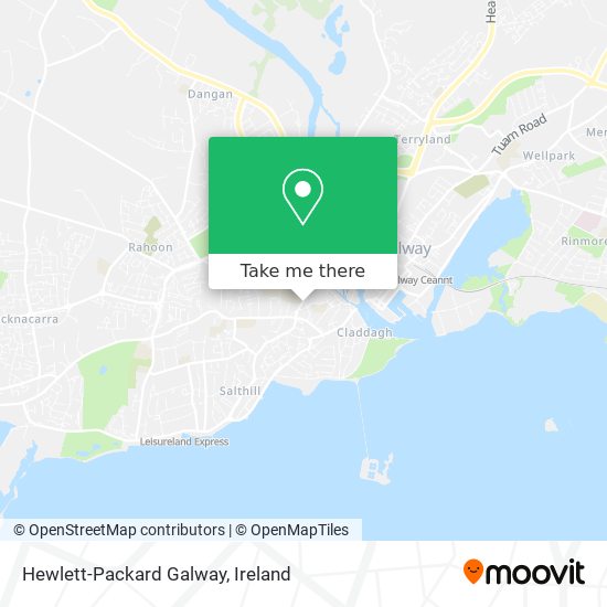 Hewlett-Packard Galway map