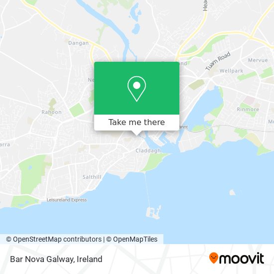 Bar Nova Galway plan