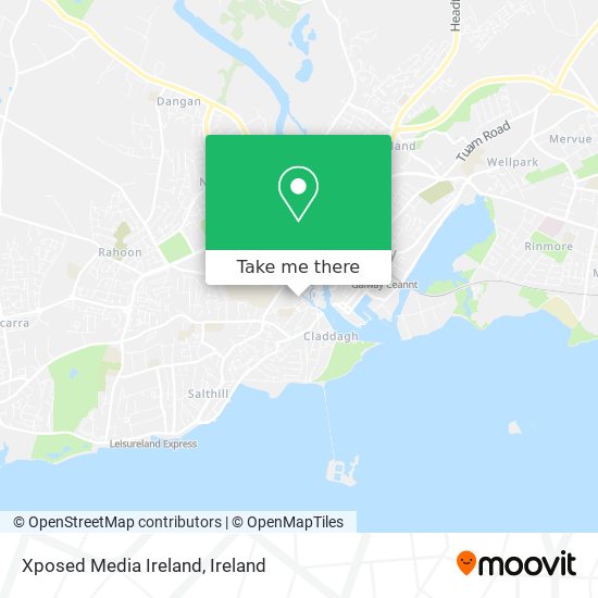 Xposed Media Ireland map