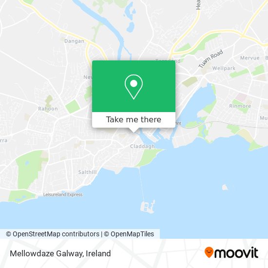 Mellowdaze Galway map