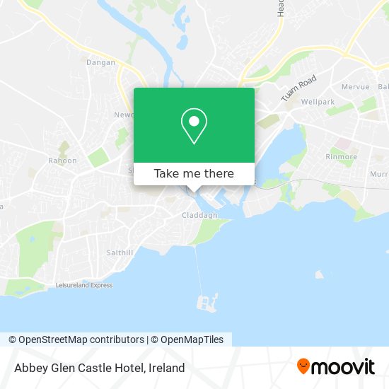 Abbey Glen Castle Hotel map