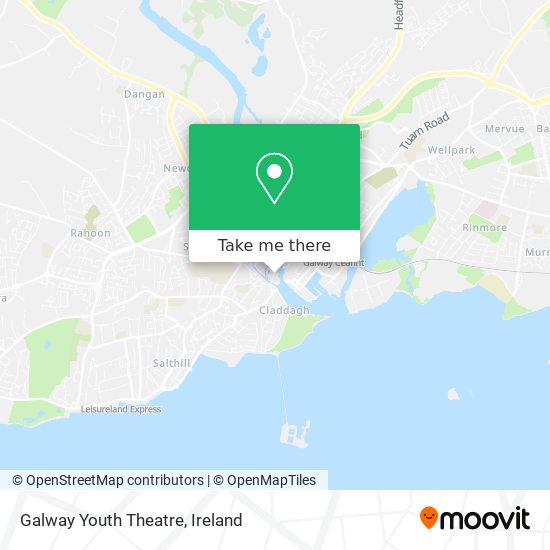 Galway Youth Theatre map