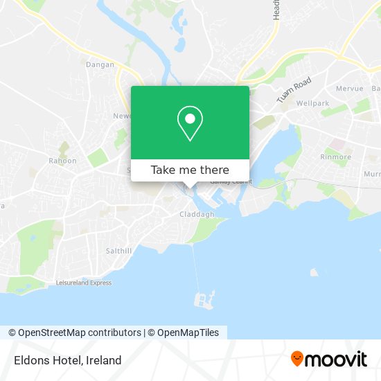 Eldons Hotel map