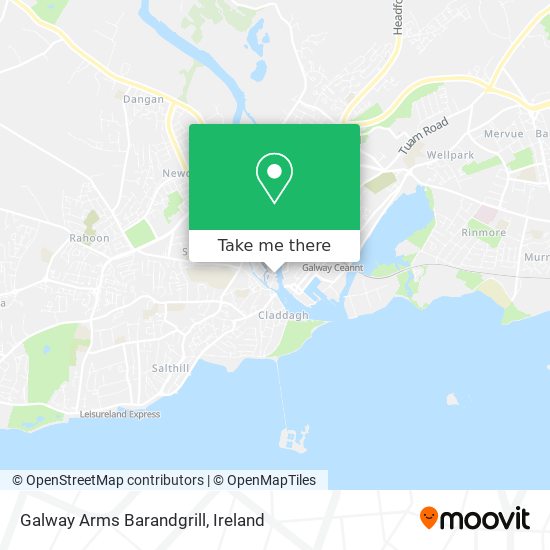 Galway Arms Barandgrill map