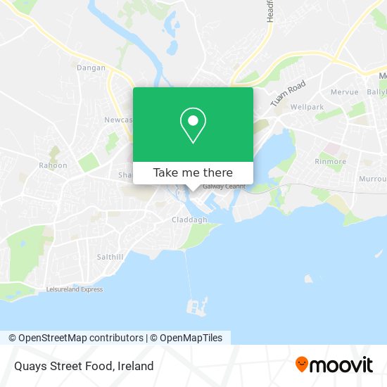 Quays Street Food map