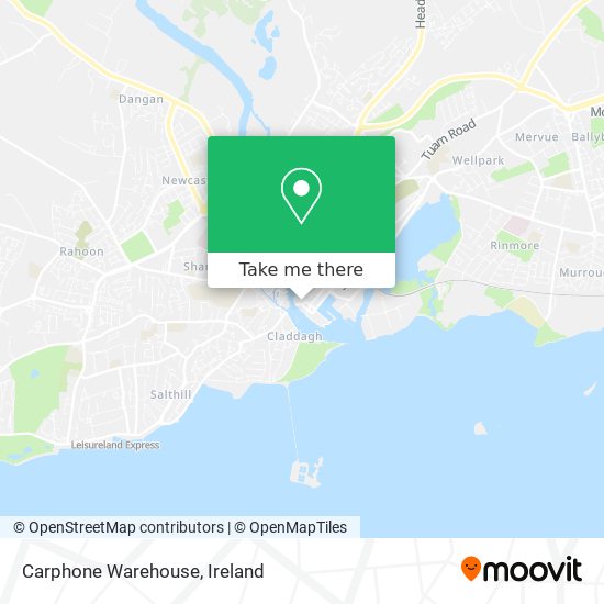 Carphone Warehouse map