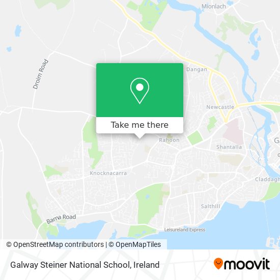 Galway Steiner National School map